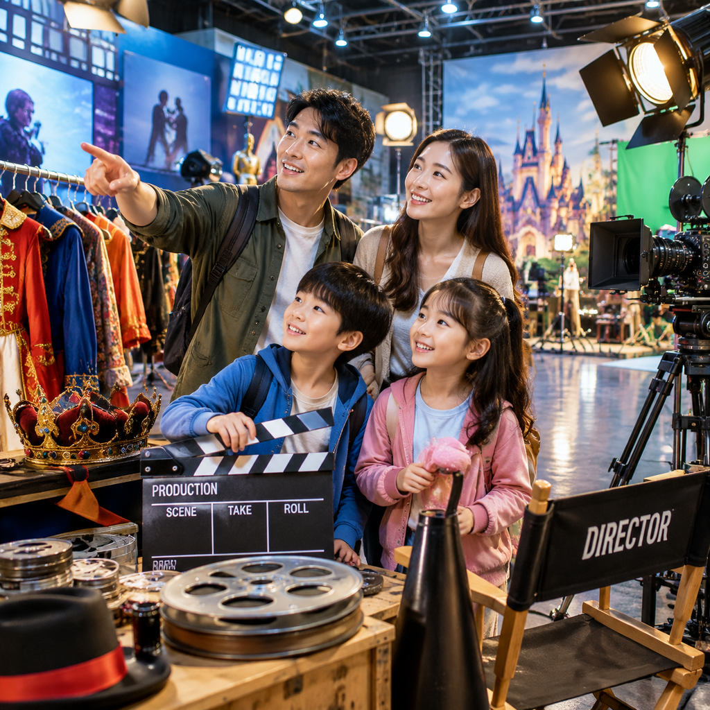 Filmreisen für Familien: Kinderfreundliche Sets und Studios entdecken